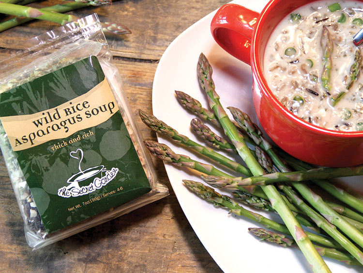 Wild Rice Asparagus Soup