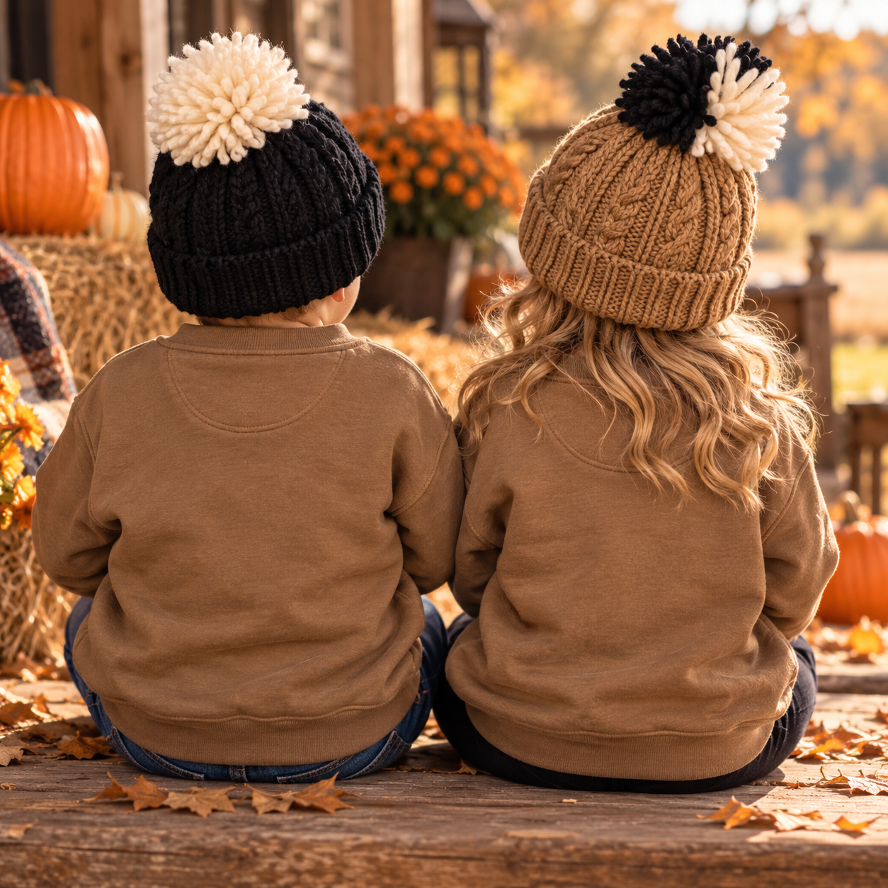 Chestnut Toddler Crewneck