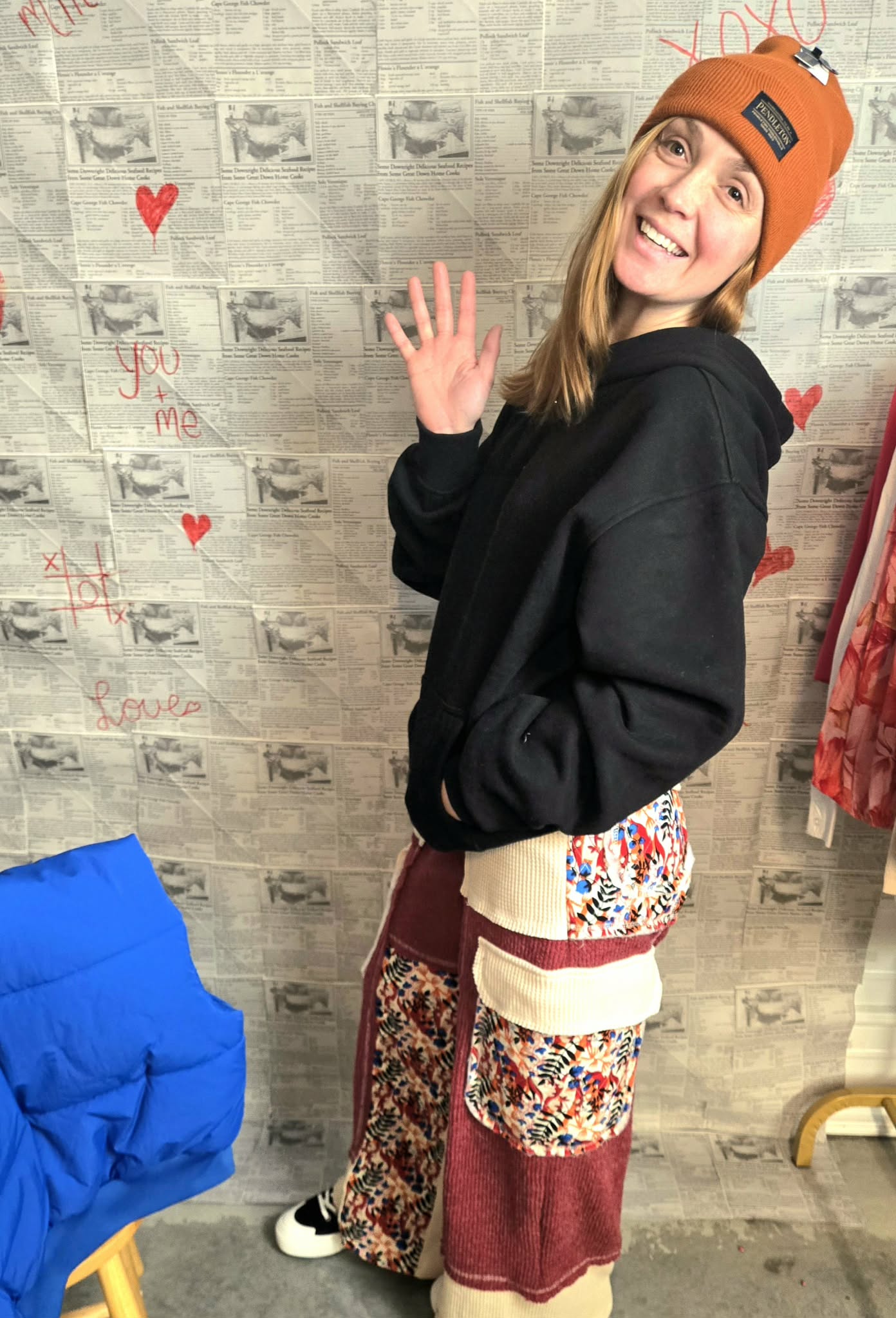 Dami Cloud Fleece Classic Oversized Hoodie Kangaroo Pocket