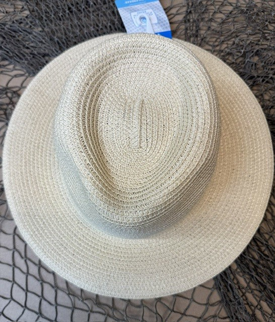 GLOBAL ADVENTURE STRAW FEDORA