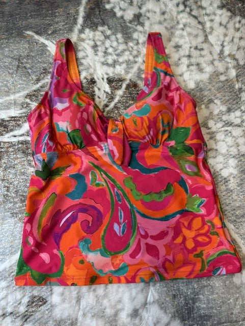 Reversible Bikini Top-Bright Color