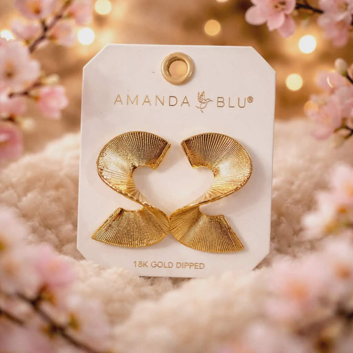 Regan Earrings | Polished Gold