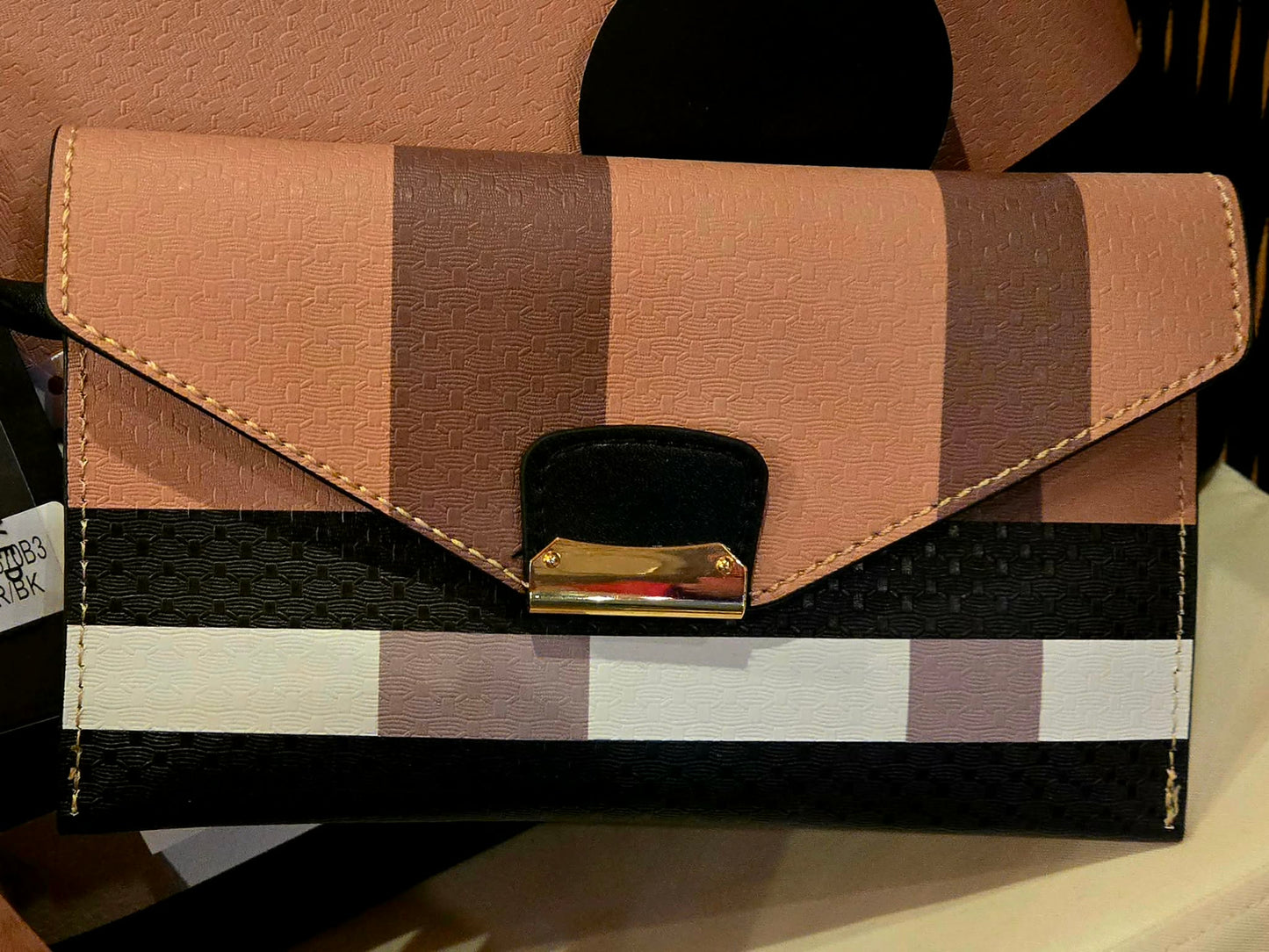3 PC Plaid Set Satchel