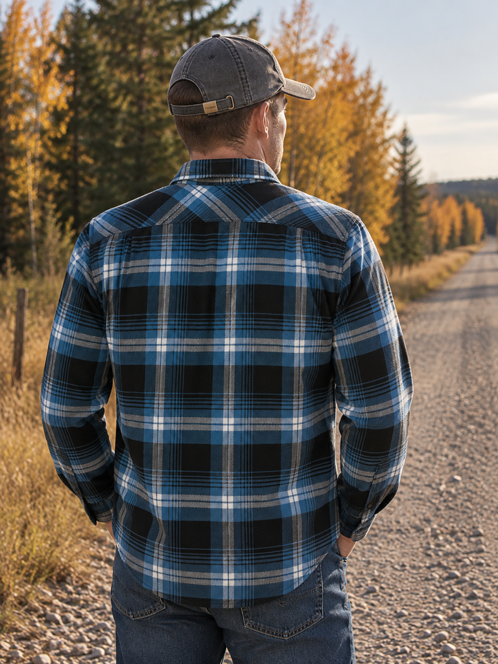 Vintage Flannel Work Shirt