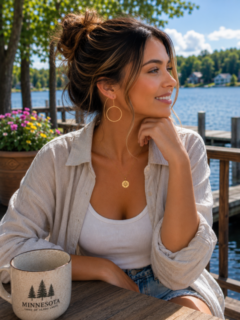 LARGE THREADER HOOPS