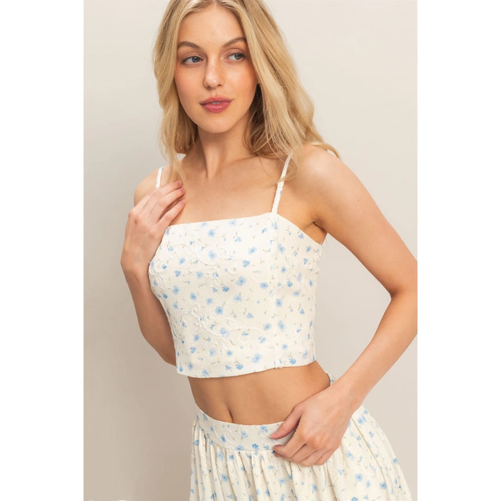 Floral Embroidered Top