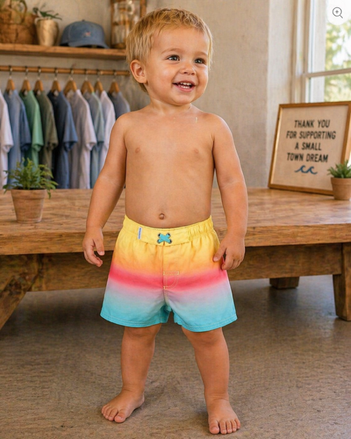 Beach Paradise Swim Trunks