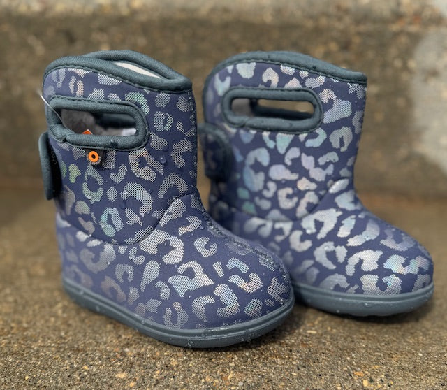 Baby Bogs II Metallic Leopard