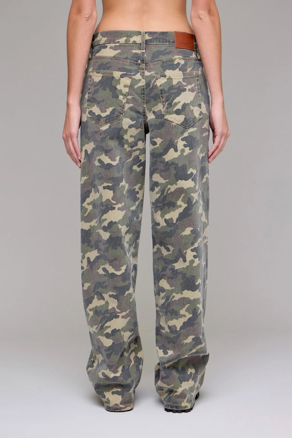 Low Slung Baggy Camo Jeans