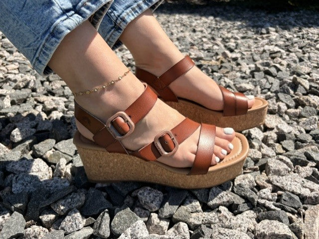 Ali | Wedged Sandal