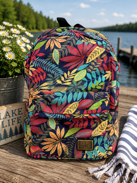 Floral BackPack