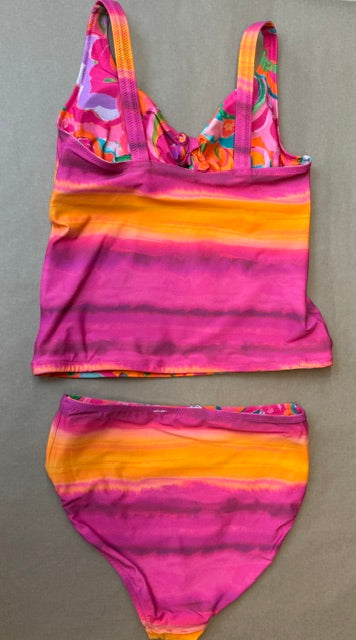 Reversible High Waisted Swim Bottom