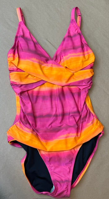 Flatten It Wrap Front One Piece