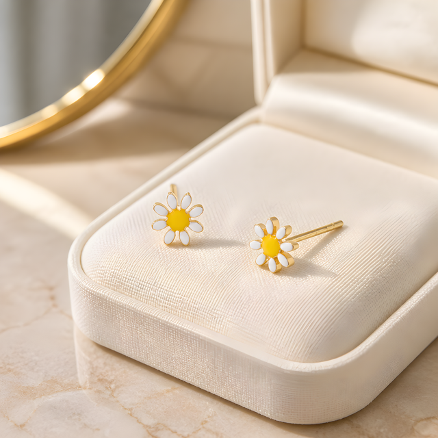 Daisy Stud Earrings