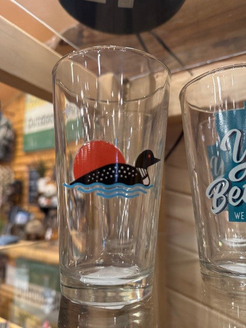 Loon Lake Pint Glass
