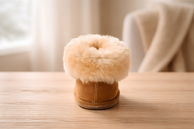 SheepSkin Bootie | Golden Tan