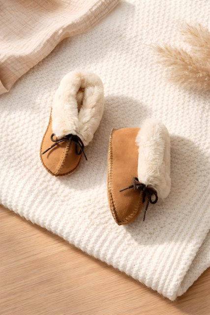 SheepSkin Bootie | Golden Tan