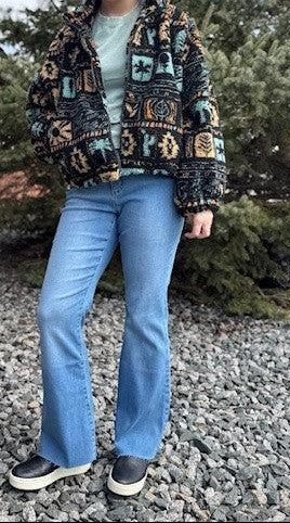 Audrey Hugging Flare Jeans