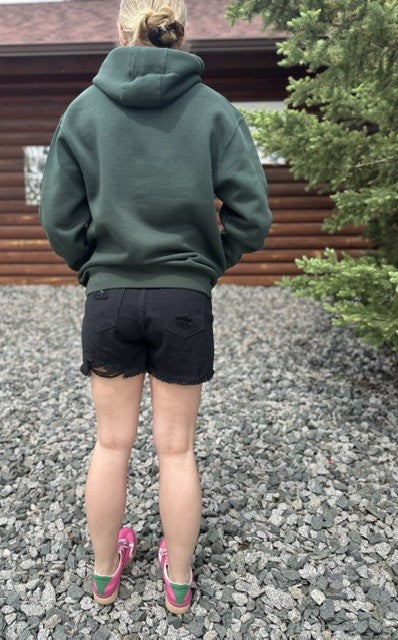 Double Hockey Sticks Hoodie | Sport Green