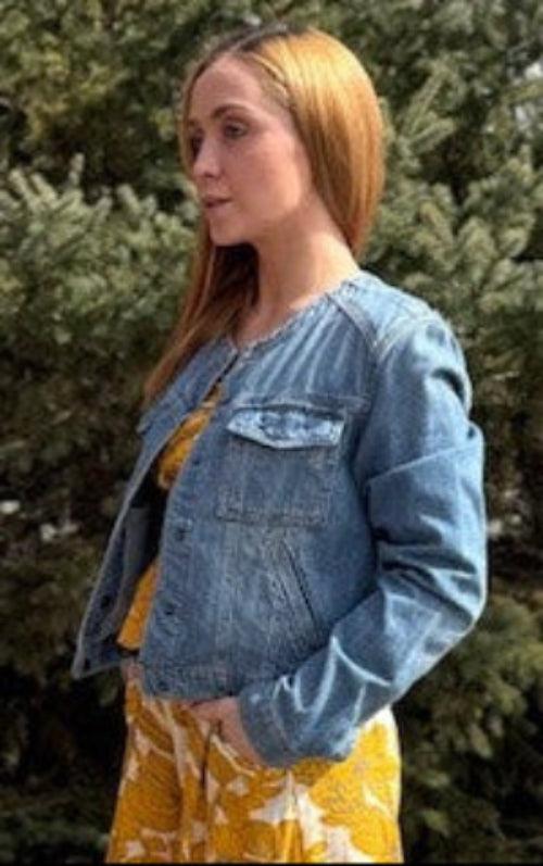 No Collar Trucker Jacket