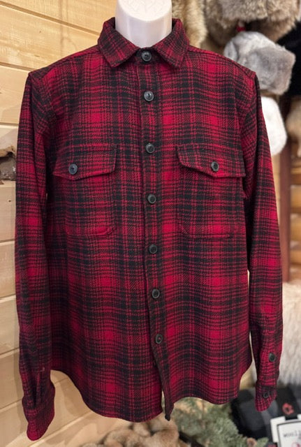 Woolly Classic Wool Shirt-Classic Fit