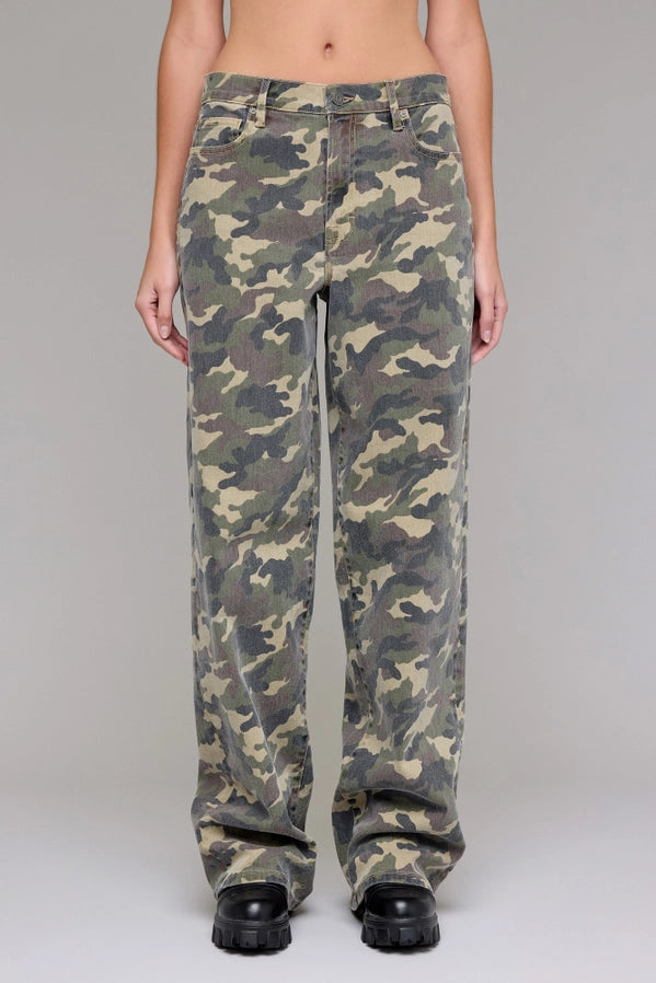 Low Slung Baggy Camo Jeans