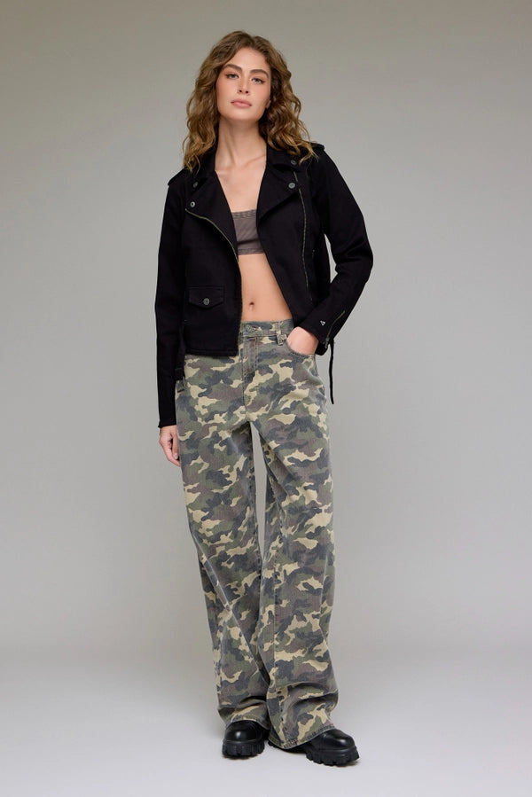 Low Slung Baggy Camo Jeans