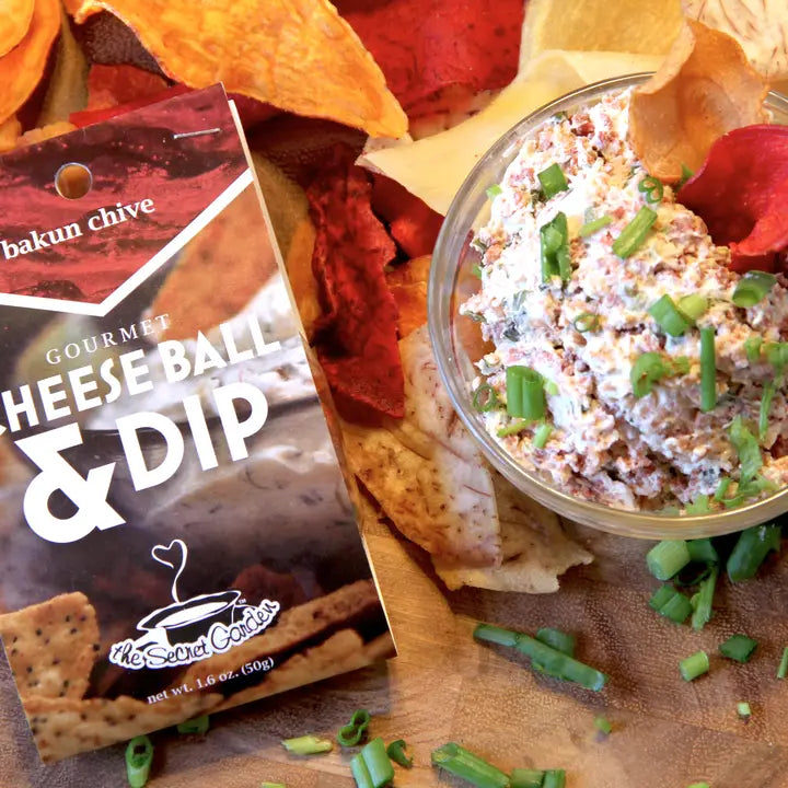 Bakun Chive Cheese Ball Dip
