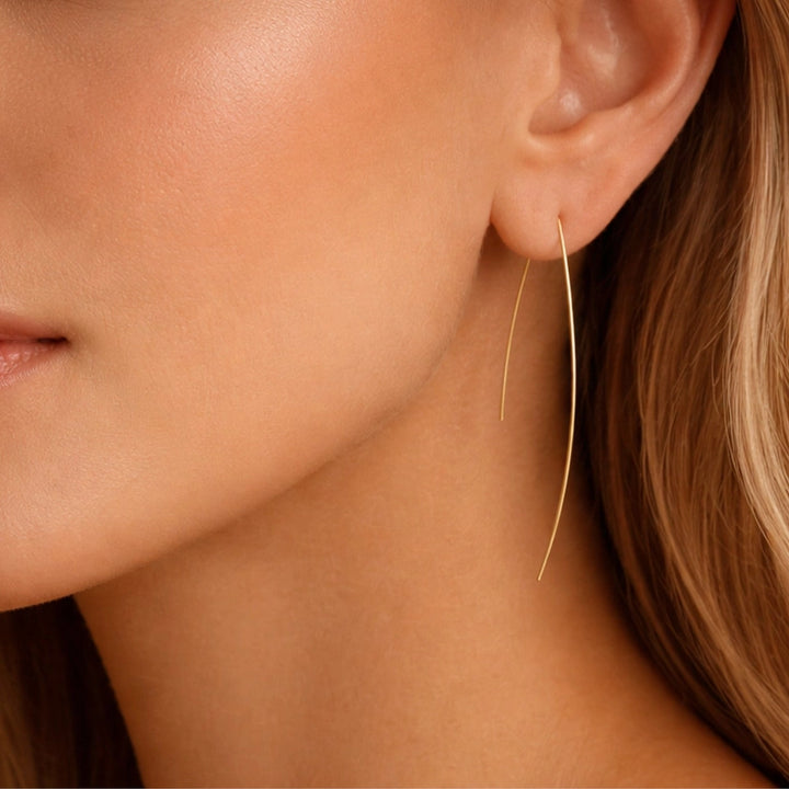 Waterproof Long Threader Earrings