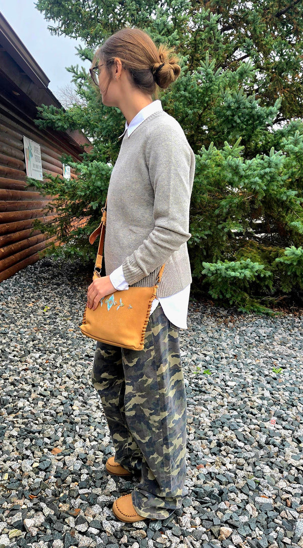 Low Slung Baggy Camo Jeans