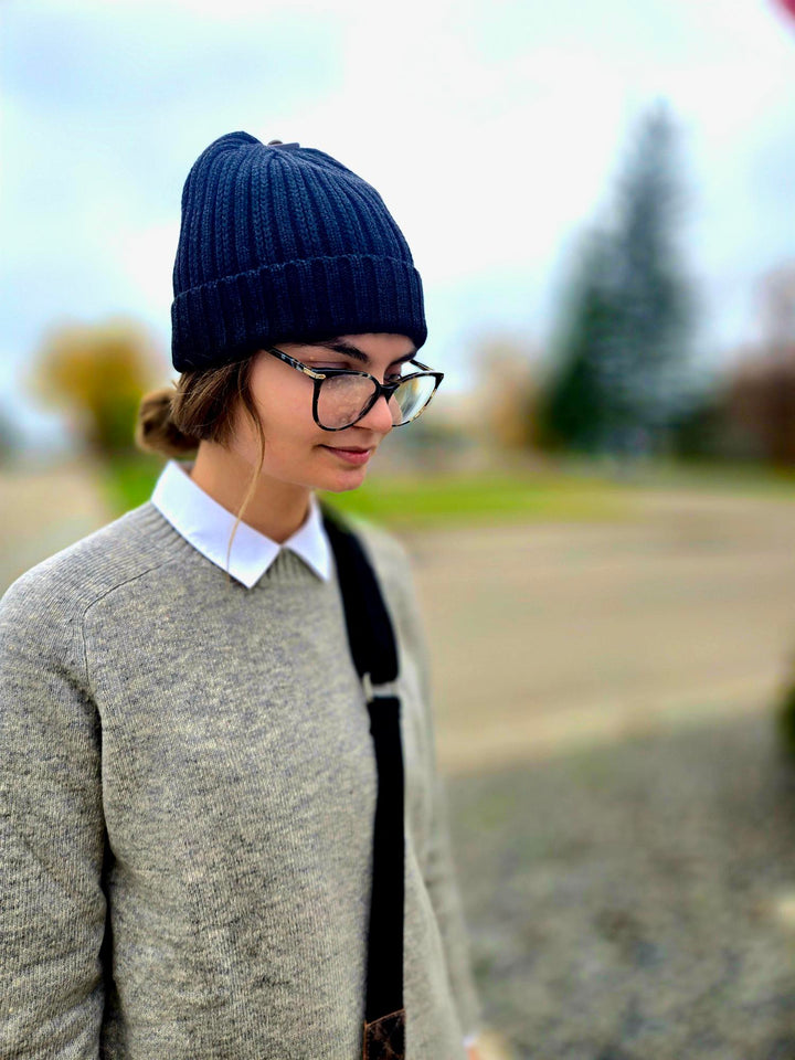 Women's Solid Crew Lambswool Sweater