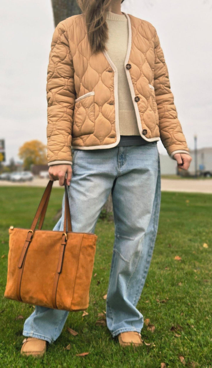 Mid Rise Barrel Jeans