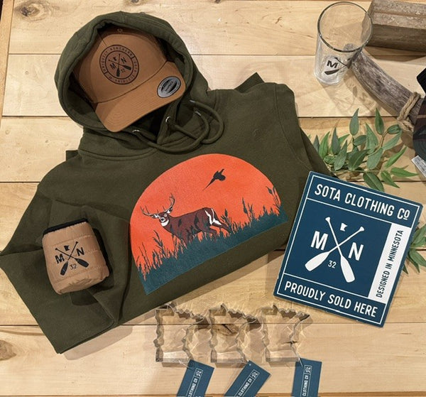 Hunter's Way Hoodie | Army Green