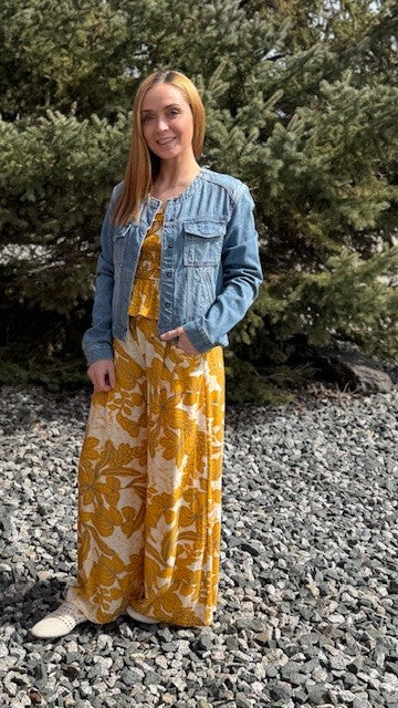 No Collar Trucker Jacket