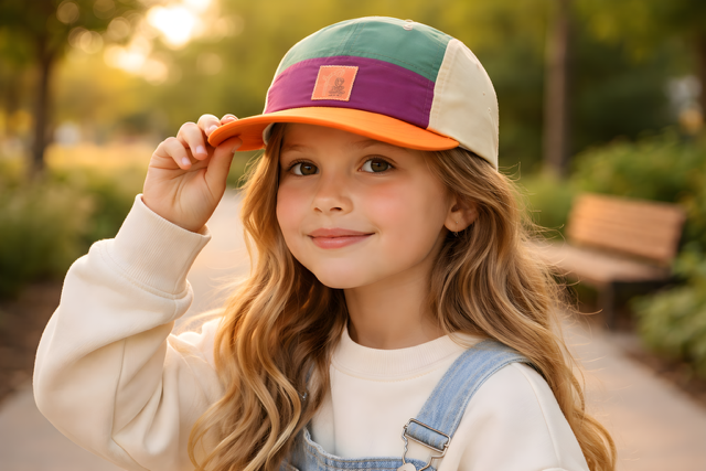Camp Charlie Youth 5 Panel Hat