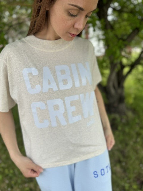 Womens Cabin Crew Boxy Tee