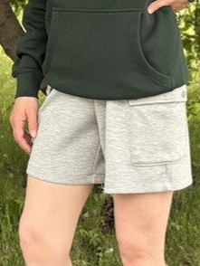 Pull On Cargo Tie Waist Short