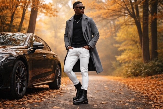 Mens Hi-Line Lace Boot WP