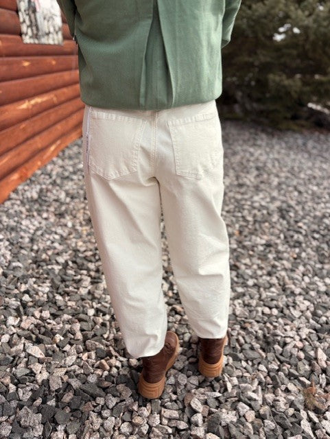 Audrey Girlfriend Barrel Jeans