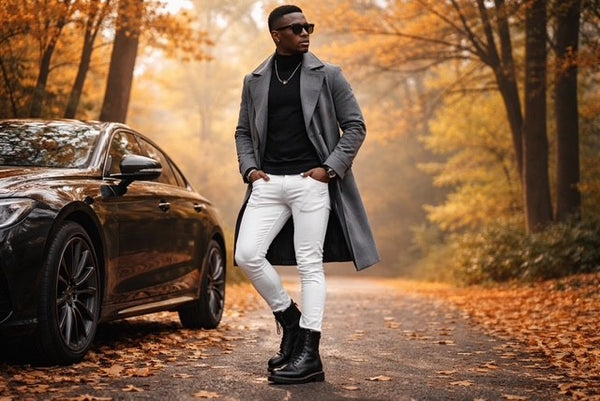 Mens Hi-Line Lace Boot WP