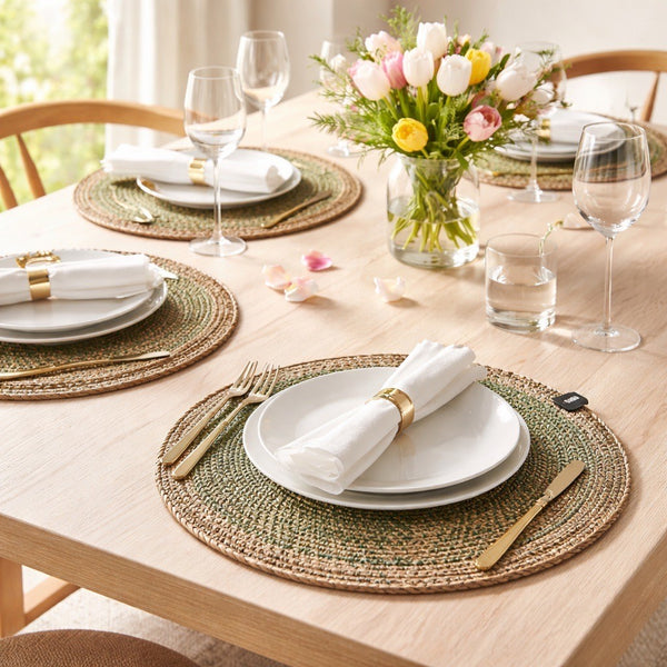 Overstitch Seagrass Placemat