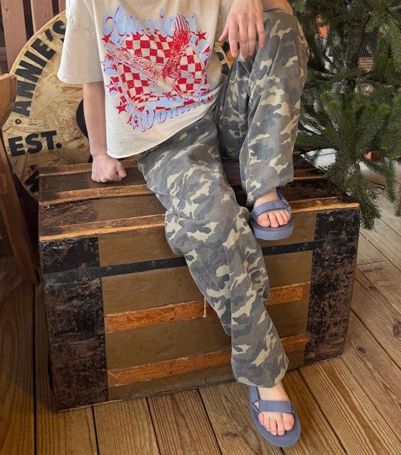 Low Slung Baggy Camo Jeans
