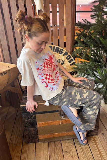 American Women Relaxed Crop T-Shirt