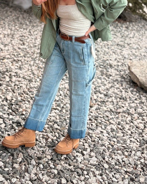 Audrey Carpenter Super Straight Jean | OutOfTheBlue