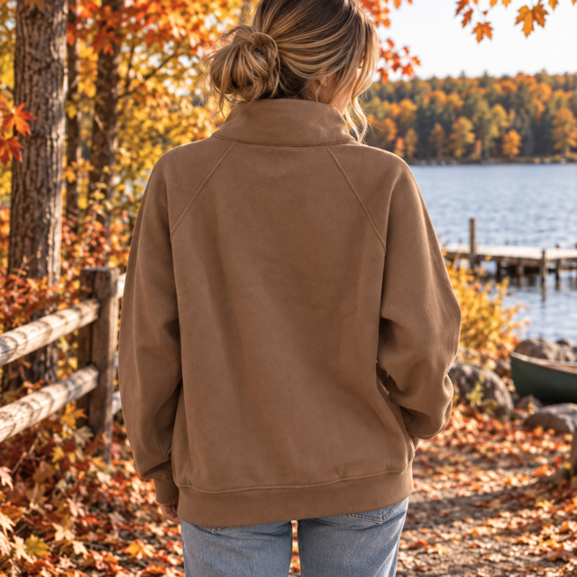 Lila 1/2 Zip Sweathirt