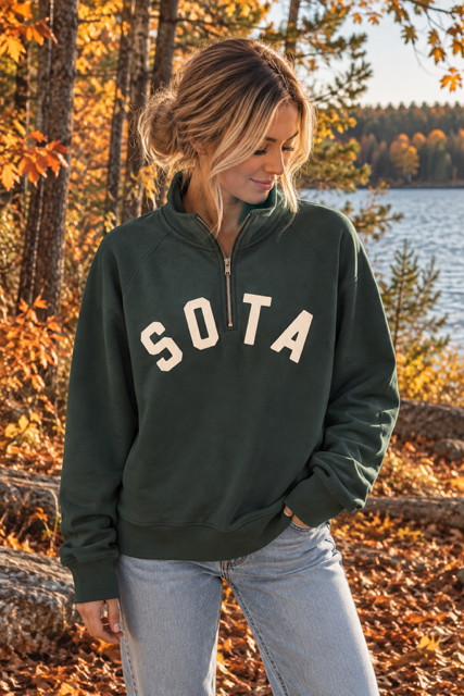 SOTA Clothing Loft Midweight Unisex Quarter-Zip