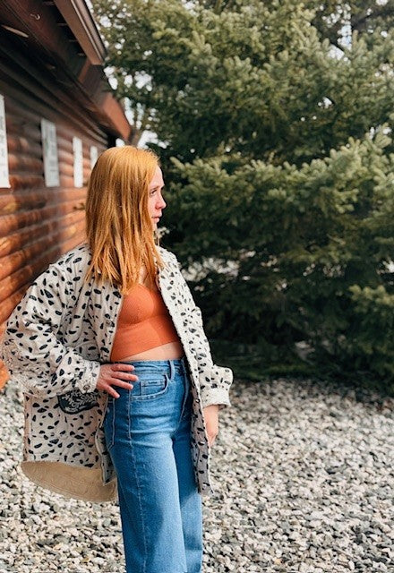 PLUNGE V-NECK CROP TOP | SUNBURN