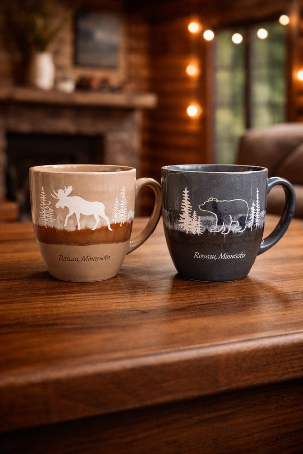 FREEPORT BEAR MUG | GREY