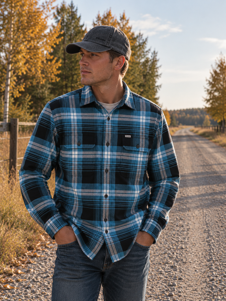 Vintage Flannel Work Shirt