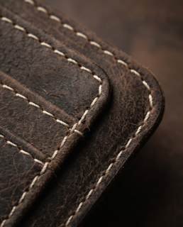 Buffalo Leather Front Pocket Wallet + Chip Reader Protection